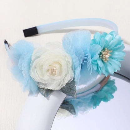 Handmade Flower Hair Hoop