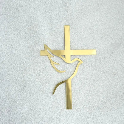 Baptism cross cake Topper decoration