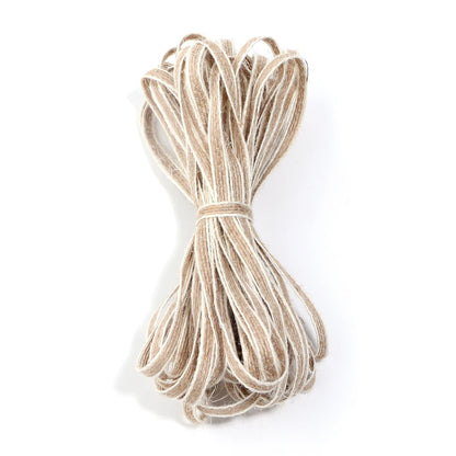 Macrame fabric ribbon linen 5/10Meters