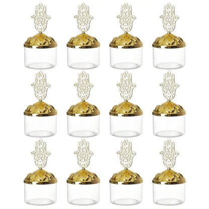 12 Pcs   Candy Box Transparent
