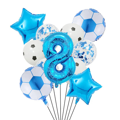 1 Set Helium Football Balloons  Decorations 32Inch