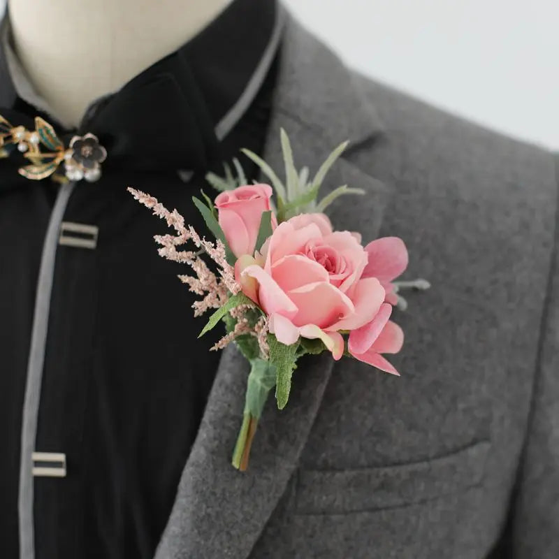 Boutonnieres flowers groomsmen