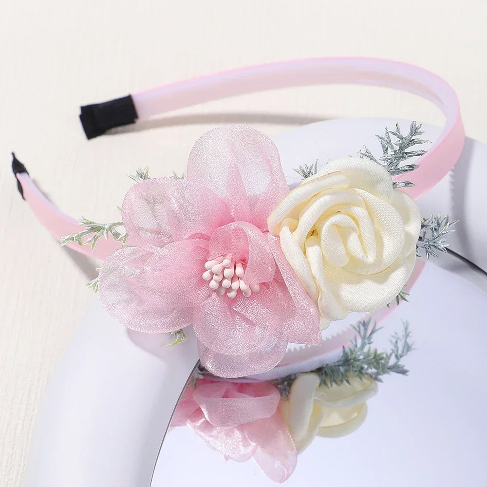 Handmade Flower Hair Hoop
