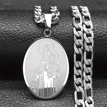 Virgin Mary Pendant for gold plated