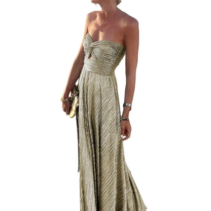 Silvia Strapless Knot Dress