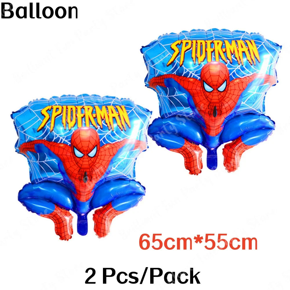 Spiderman theme decorations