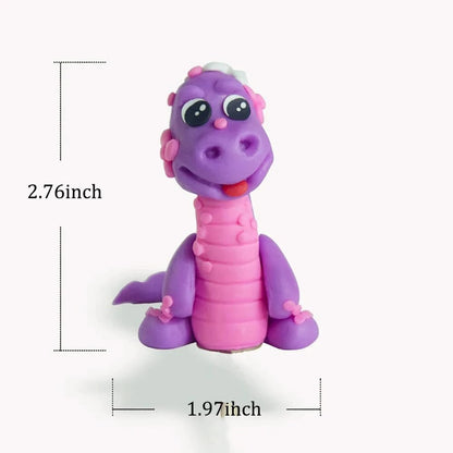 Dinosaur cake decorations 3 PCS