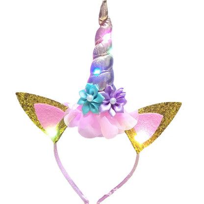 Lights Unicorn Headband