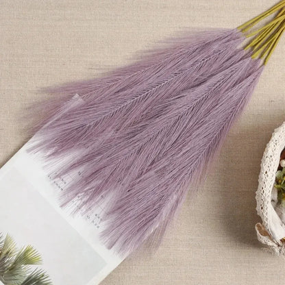 Pampas Grass Flower Bouquet 10Pcs