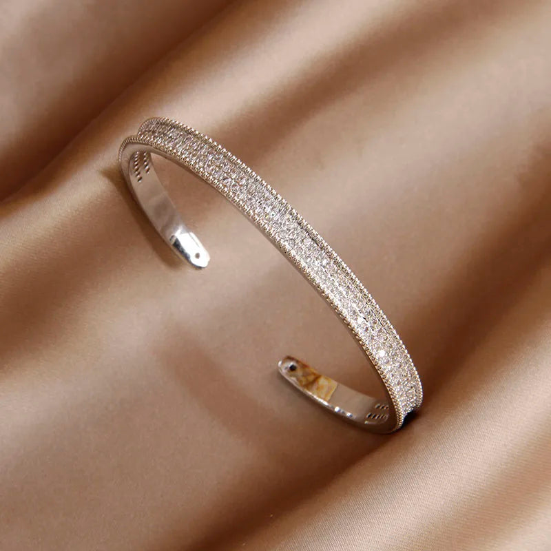 Sabina zircon & crystal bangles & bracele
