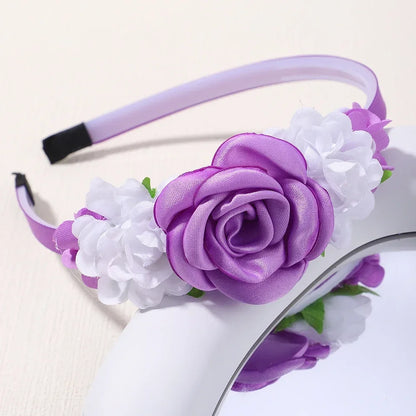 Handmade Flower Hair Hoop