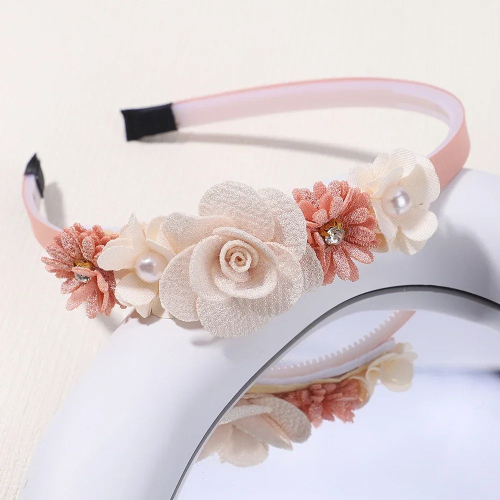 Handmade Flower Hair Hoop