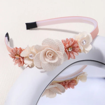 Handmade Flower Hair Hoop