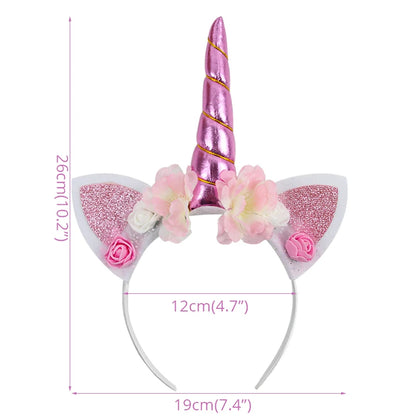 Unicorn Rainbow headband
