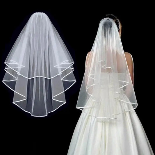 Short Tulle Wedding Veils