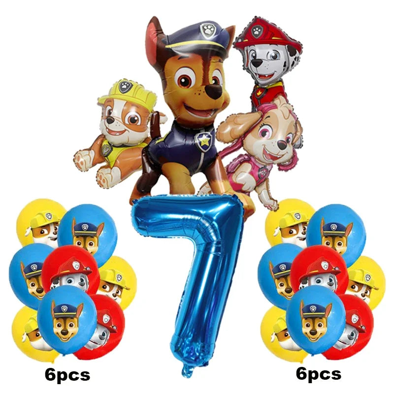 PAW Patrol  Balloon 17pcs