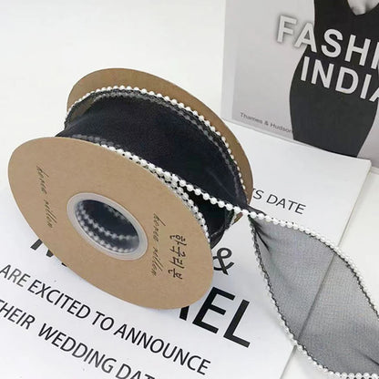 Gauze Organza packaging ribbon Lace H861 5Y/roll 4CM