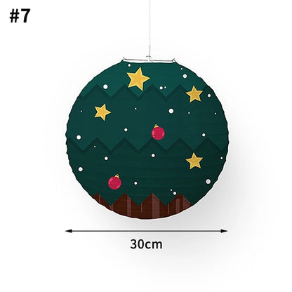 Christmas Party Paper Lanterns