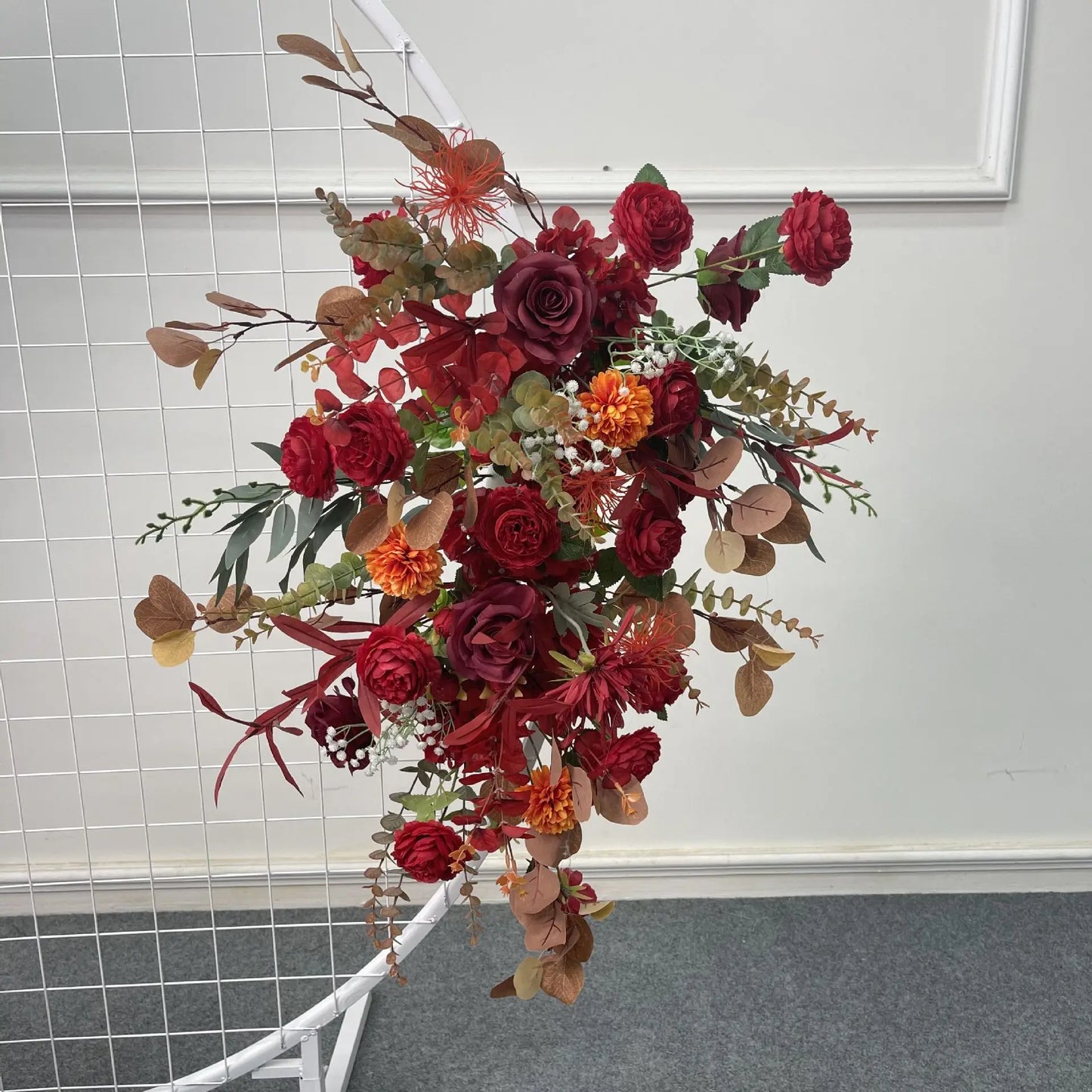 Artificial Crescent Flower Table & Arch Decoration
