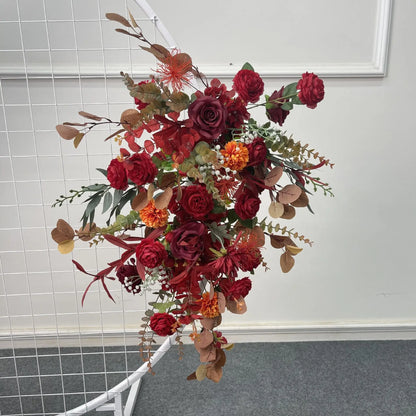 Artificial Crescent Flower Table & Arch Decoration