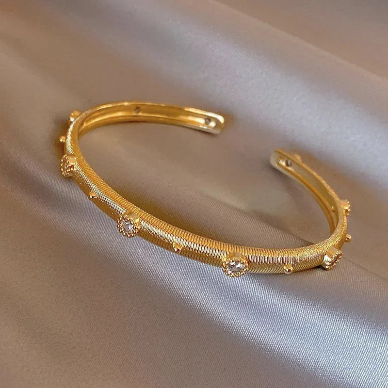 French design zircon bracelet