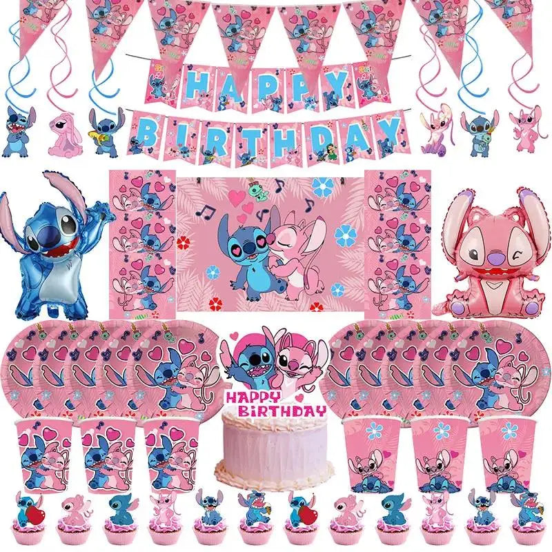 Pink Lilo And Stitch