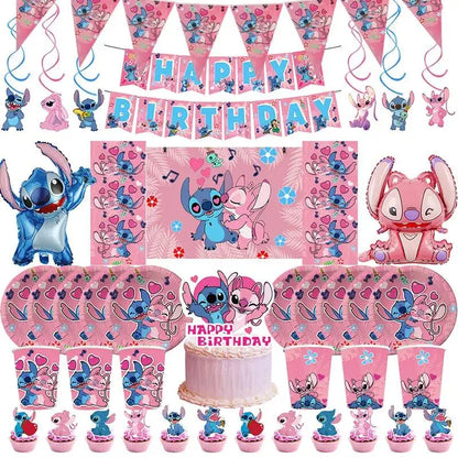 Pink Lilo And Stitch