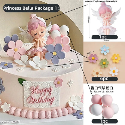 Princess cake toppers decoration