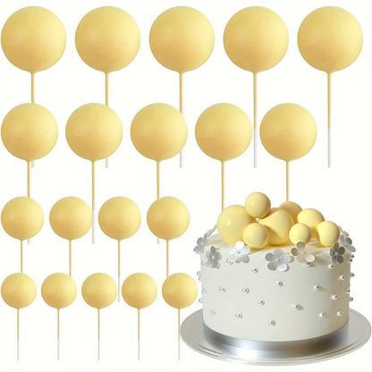 20Pcs Gold & Silver ball decoration