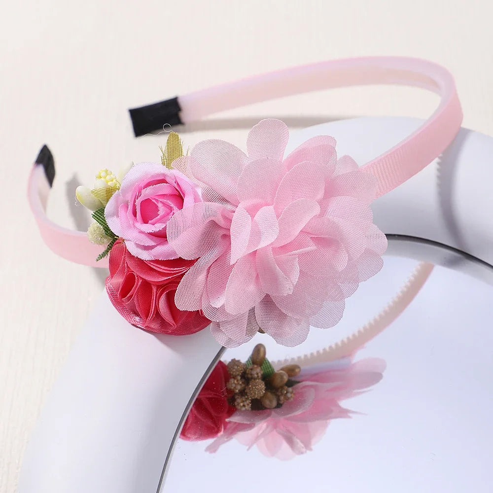 Handmade Flower Hair Hoop