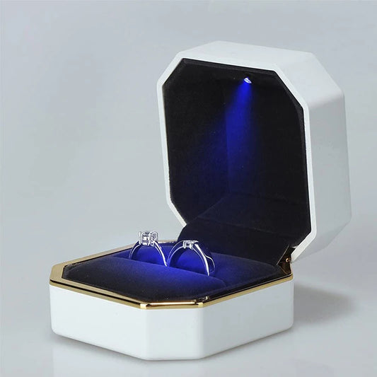 LED double ring box