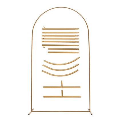 Arched iron frame removable portable 1pc