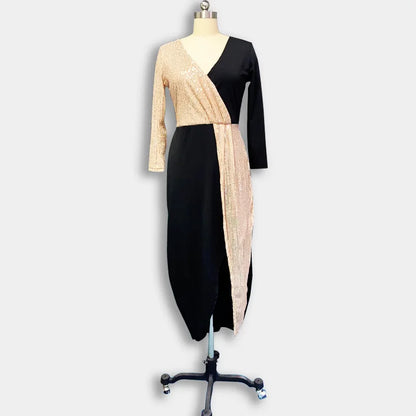 Flora Two-Tone Ethnic Style Dress