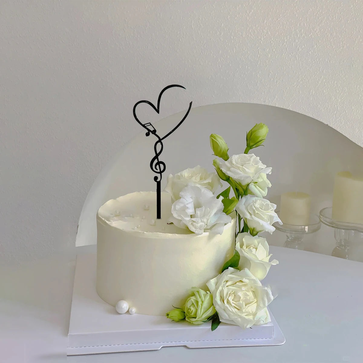 Music theme cake decoration