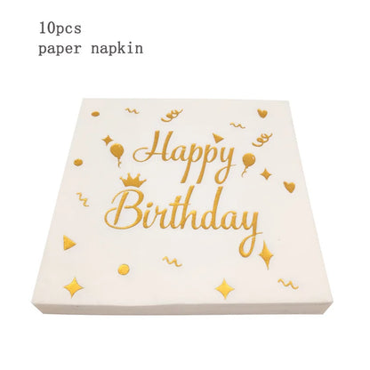 Paper napkin 30 40 50 60 Years Old