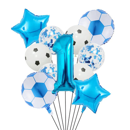 1 Set Helium Football Balloons  Decorations 32Inch