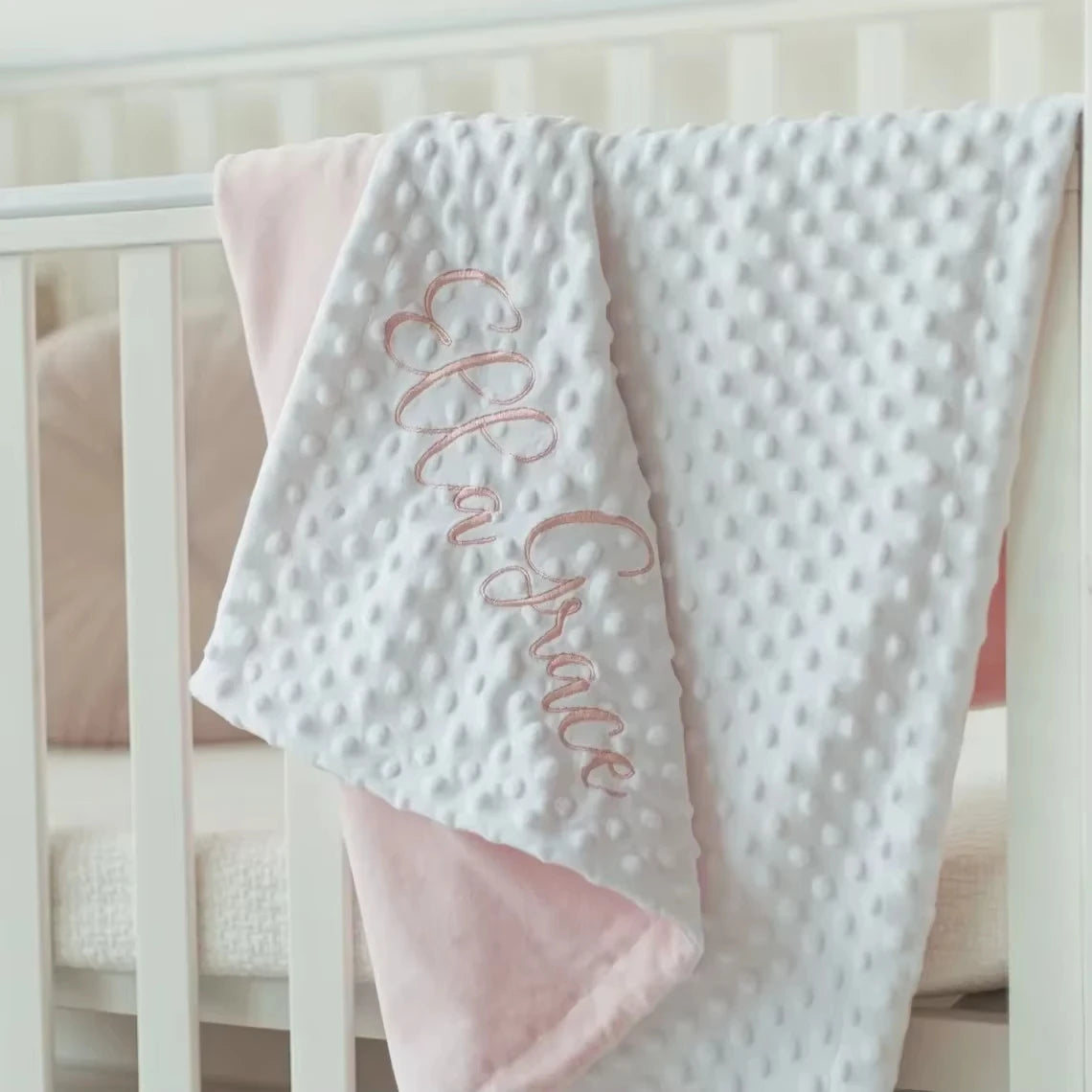 Swaddle custom name for  blanket 75*100cm gift