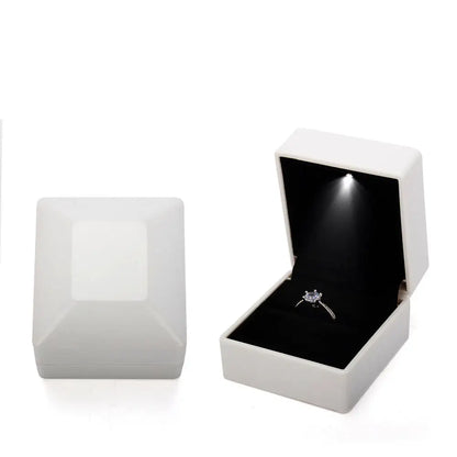 Luxury LED jewelry ring box 1 Pcs