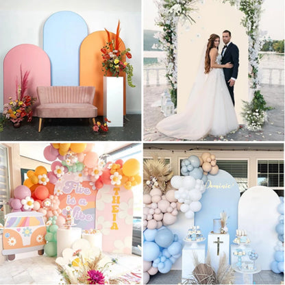Arched iron frame removable portable 1pc