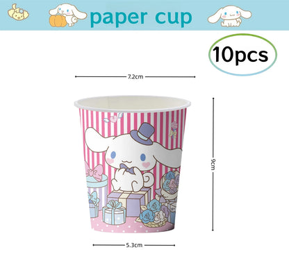 Cinnamon party decorations kit