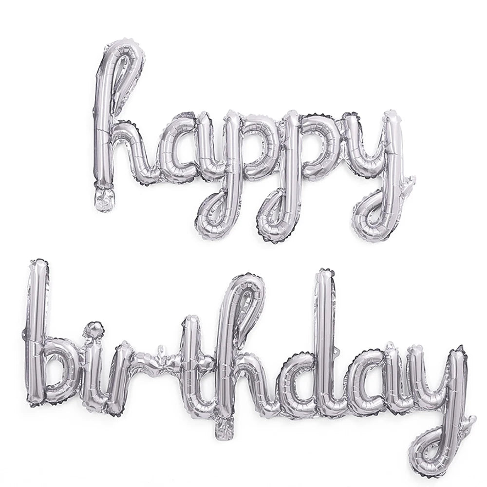 Happy Birthday set  Balloons 2pcs