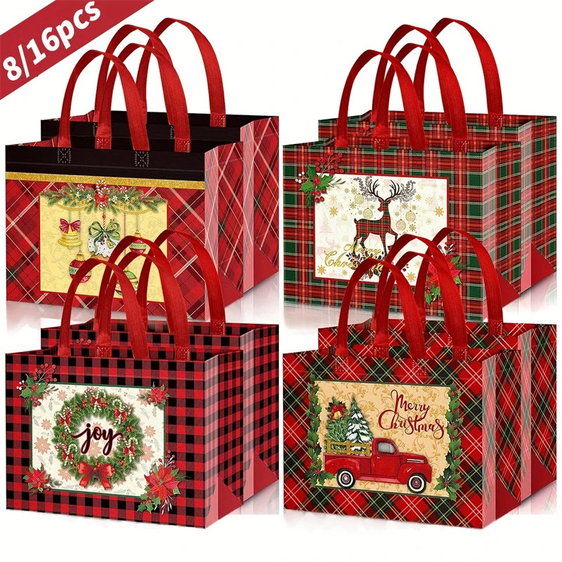Christmas Grocery & Gift Bags