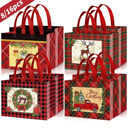 Christmas Grocery & Gift Bags