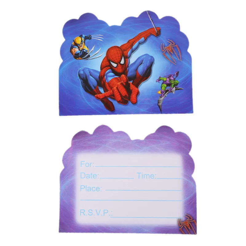 Spider Man Dekorations