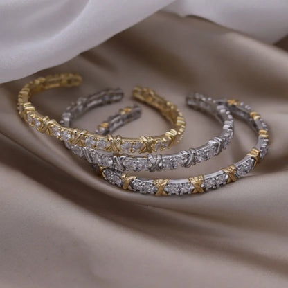 French design zircon bracelet