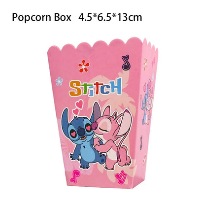 Stitch Popcorn  ,Food , Candy Boxes