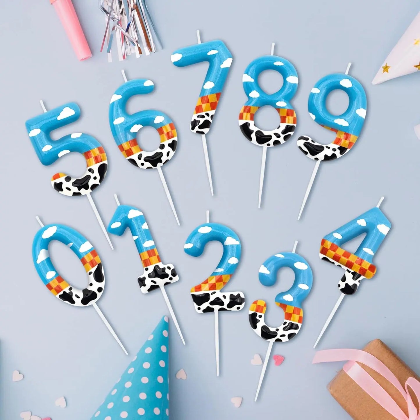 Birthday candle number