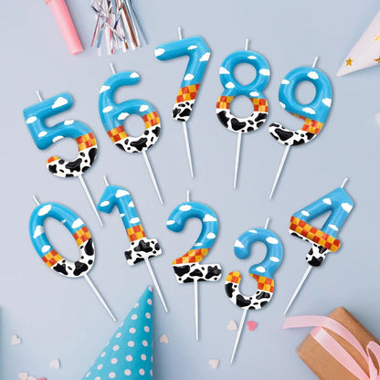 Birthday candle number