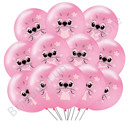 Lilo & Stitch Party Balloon 12Inch / 12Pcs