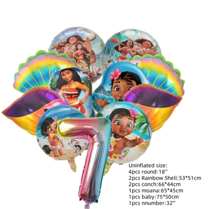 Moana Balloons Set